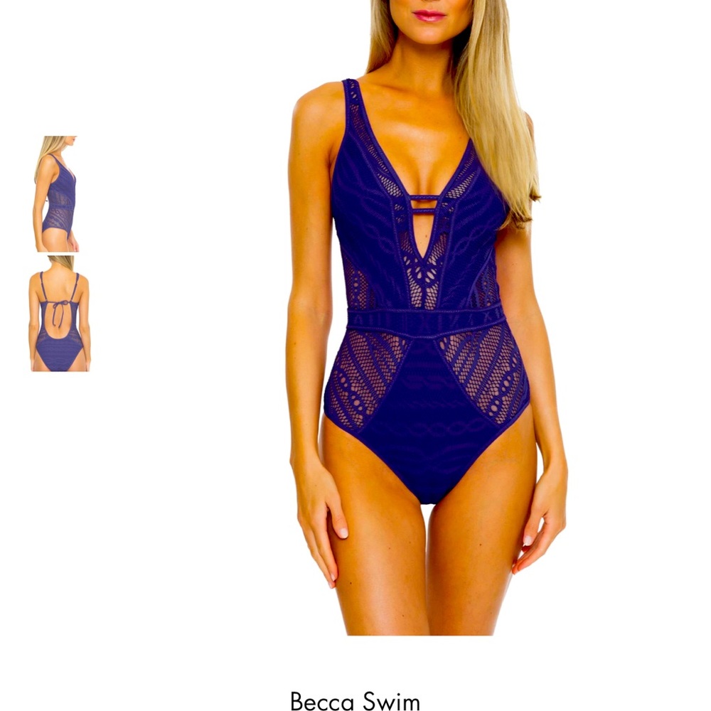 New without tags Becca one piece swimsuit